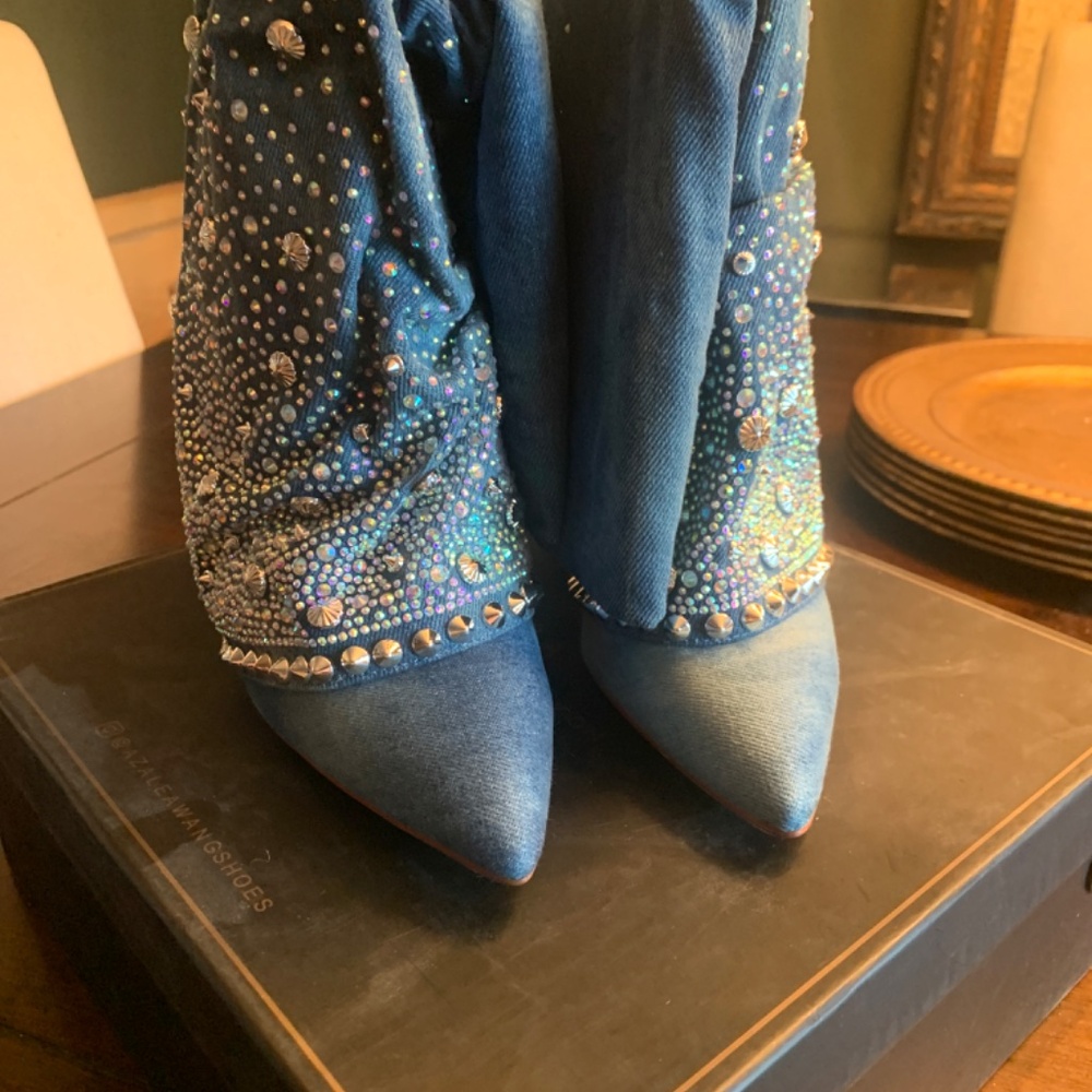 Azaela Wang Blue Denim - Picture 3 of 6